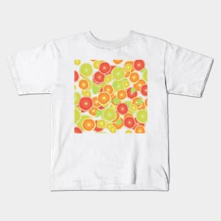 Citrus Fruit Party - Oranges, Lemons, Grapefruits Kids T-Shirt